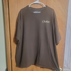 Pendleton Dark Brown Short Sleeve Tee. 2x. Mens. Aztec